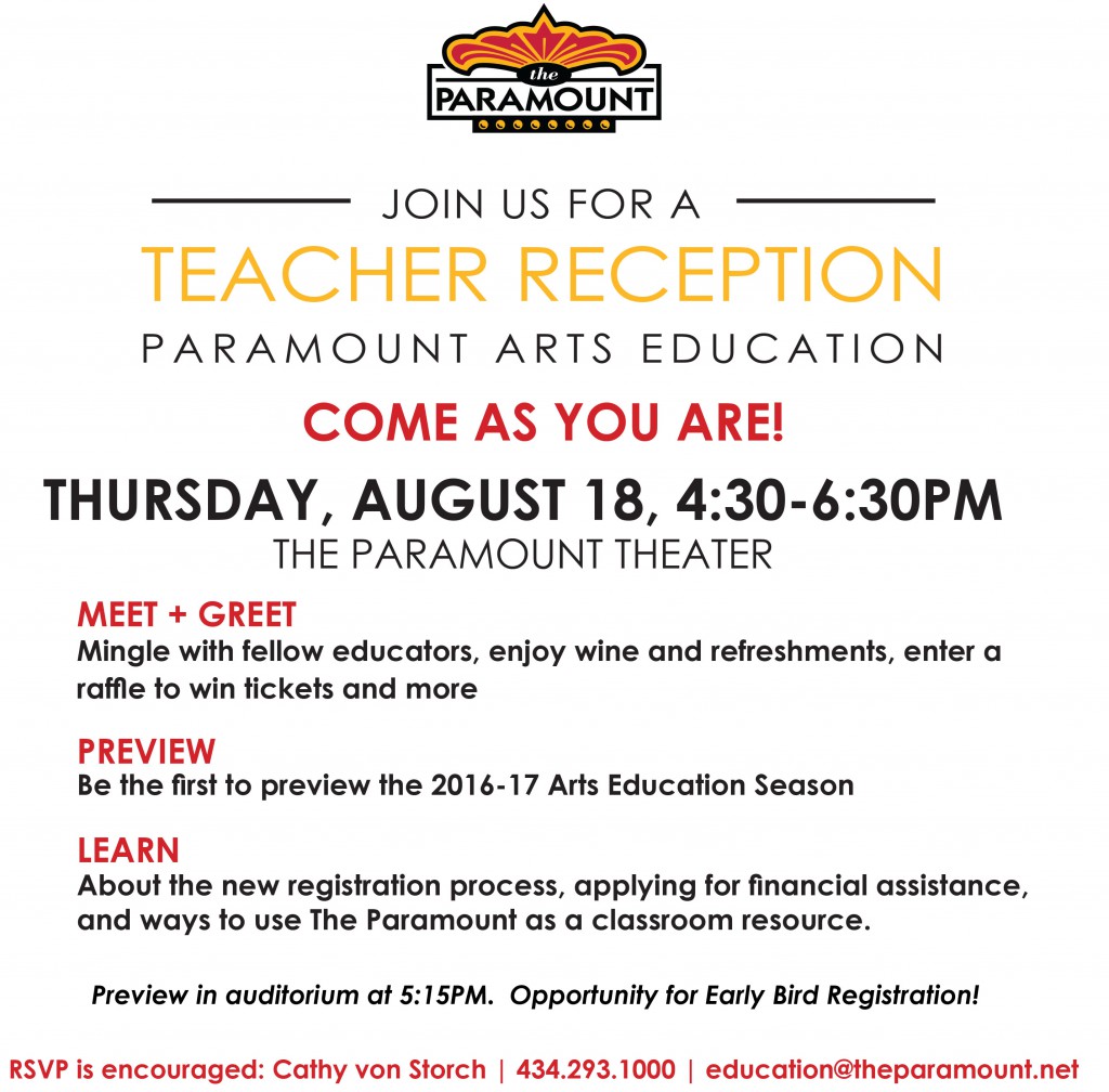 Paramount Art Education Teacher Reception
