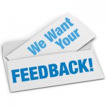 We Want Your Feedback