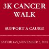 3K Cancer Walk
