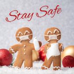 Stay Safe with masked gingerbread cookies