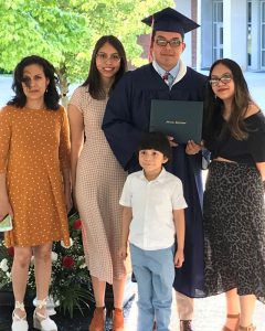 National Hispanic Heritage Month: Family celebrating graduation