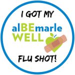 I GOT MY BEWELL FLU SHOT sticker