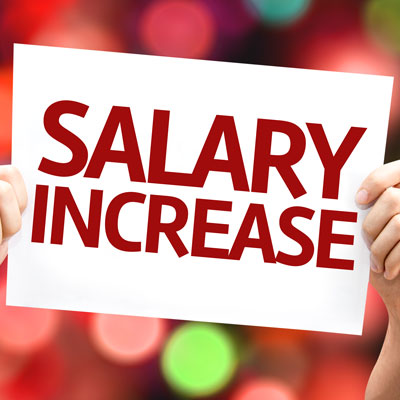 Salary Increase sign