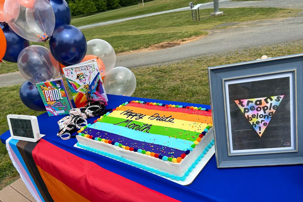 Happy Pride Month cake