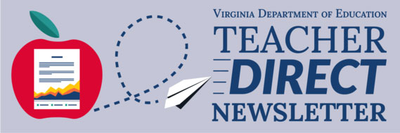 VDOE TeacherDirect Newsletter Banner 2023