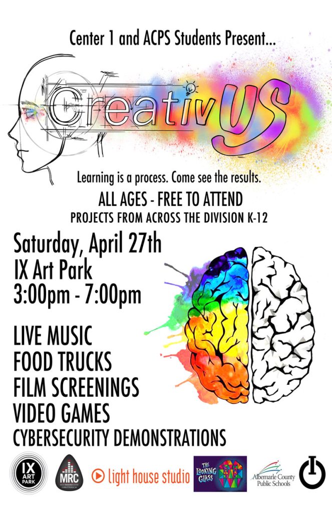 Creativus event flyer April 2024 